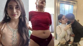 Beautiful Sexy Bengali Babe shows her boobs – Online selfie