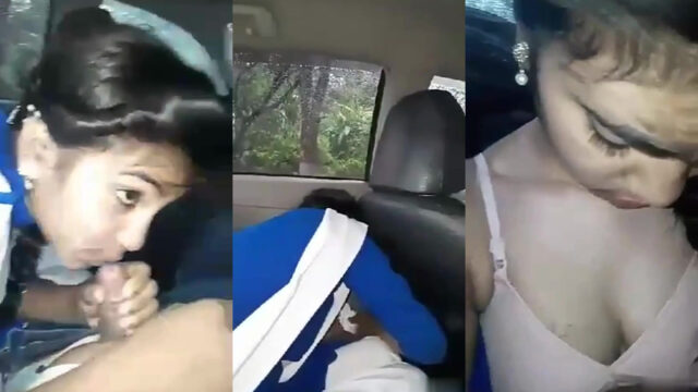 Viral sex video – Bihari college girl’s blowjob in a car