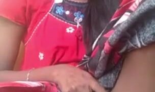 Young tamil girl opens her black pussy in video chatting