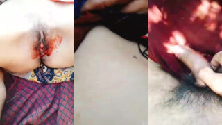 Dehati bhabhi fucking in periods (jungle hot chudai mms)