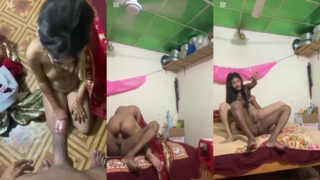 Bihari Bhabhi ki suhagraat ki chudai ka viral mms porn