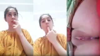 Virgin afghani girl showing pink pussy in live mms