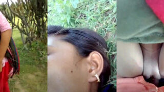 Young lady full hot outdoor chut fucking mms