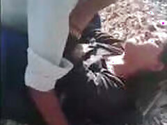Village lover fucking in jungle recorded by friend