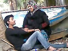 Bangladeshi Aunty with Young Beau