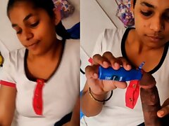 Cute horny Girl sucking and Fucking With Cousin Brother