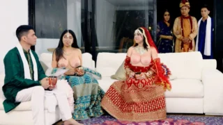 Chudai Hindu Wedding Ends in Between Stepsisters and Stepfathers.