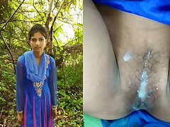 sexy indain girlfriend in salwar hard anal fucked and indian desi boy cum on her pussy