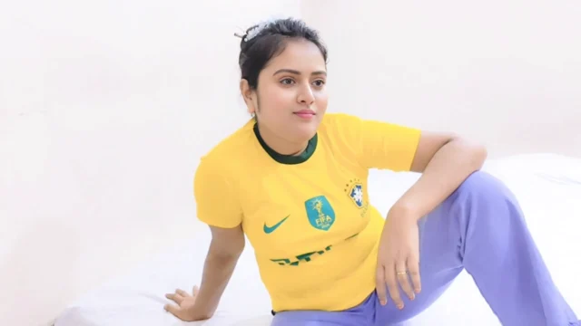 Step brother fucking his beautiful step sister while betting on a football game.(Full Bangla Audio)