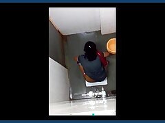 Bathroom Hidden Camera Captures Hot Women in Action