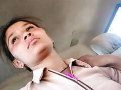 Indian crazy Lover kissing in car