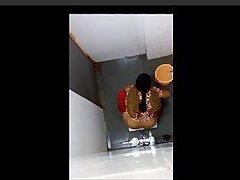 Hidden Camera Captures Womens Bathroom Eruption