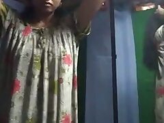 Slim and Wild Girl from a Tamil Village Dresses Up in Sexy Outfit