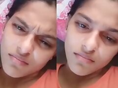 Beautiful Cute Indian college Girl Showing