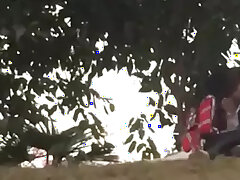 Desi likes to have fun in the park
