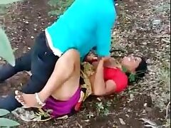 Desi babe Randy gets naughty in the great outdoors