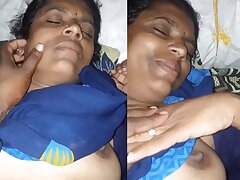 Tamil Wife Boob Pressed And Nude Captured