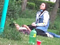 Desi Lovers Having Fun in Park