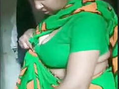 Desi Milf Married Aunty After Fuck Wearing Saree
