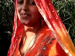 In jungle village wife