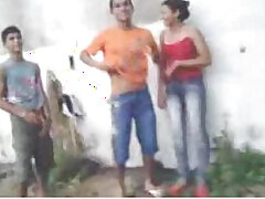 backyard fun with friends