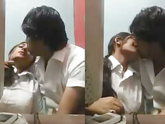 Dhaka College couples romance in cabin