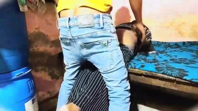 Widhwa aunty and cable operator guy’s anal porn