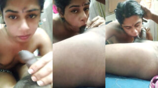 Kannada shemale sucks cock deep again