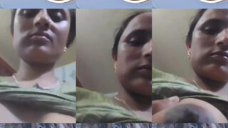 Rajasthani muslim Bhabhi showing nipples in video call