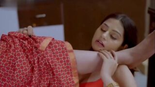Erotic web series of Desi Lesbians’ boob pressing & sucking
