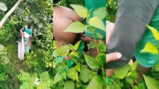 Young bihari girl gangbang fucking in jungle sex video