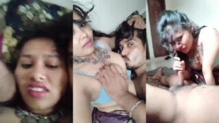 Bihari Bhabhi ke bable dabaya aur woh lund chusi – MMS video