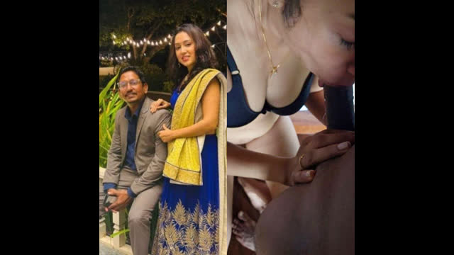 Beautiful Sexy Desi Wife Giving Blowjob blow job sex video