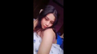 Cute Babe Shows Boobs, Spreads Ass & Masturbates