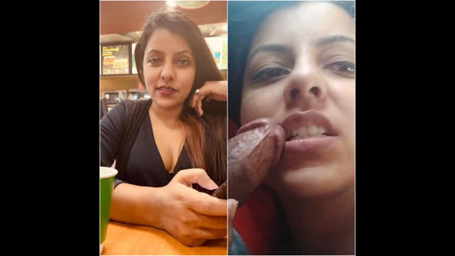 SUBMISSIVE DESI MILF GIVING BLOWJOB submissive sex video