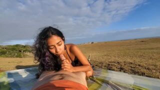 Beautiful Indian Teen Girl Deep Throat Blowjob On Outdoor Fucking Hard Sex