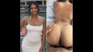 CURVY TAMIL BABE GIVING BLOWJOB & FUCKED IN DOGGY