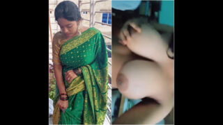 SEXY HIJABI CHASMISH GIRL SHOWING VERY BIG ROUND BOOBS