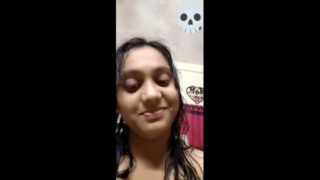 Cute Shy Telugu GF Flashes Her Boobs on Video Call