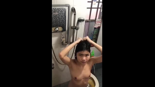 Cute Sis Nude Bath Shower Secretly Recorded Her Bro bath sex video